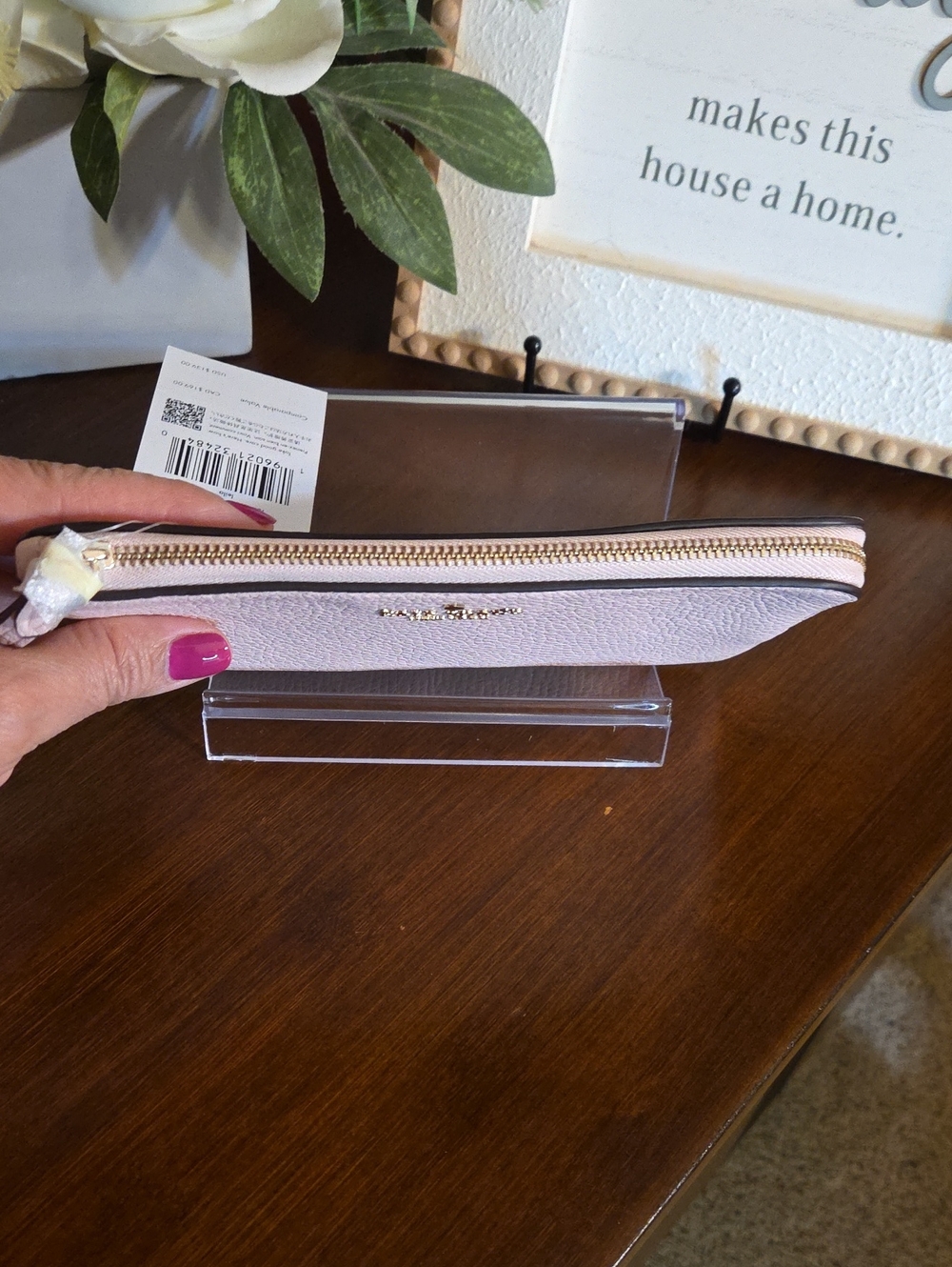Kate Spade New York Leila Medium L-Zip Wristlet NWT - Picture 7 of 12